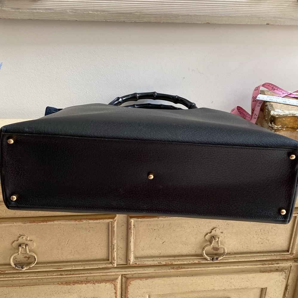 GUCCI Bamboo Handle Bag 0507 MAKE OFFER - Picture 14 of 15
